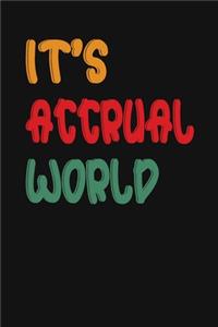 It's Accrual World
