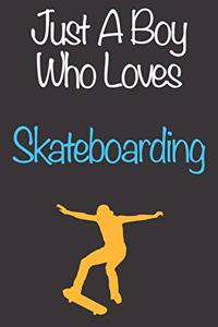 Just A Boy Who Loves Skateboarding