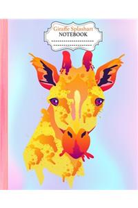 Giraffe Splashart Notebook