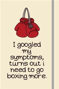 I googled my symptoms, turns out i need to go boxing more.