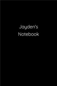 Jayden's Notebook