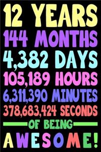 12 Years Of Being Awesome