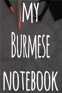 My Burmese Notebook
