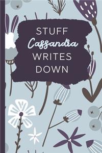 Stuff Cassandra Writes Down