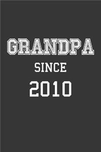 Grandpa Since 2010 Notebook