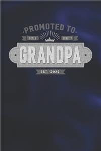 Promoted To Super Quality Grandpa Est. 2020