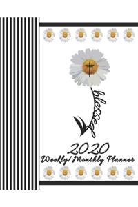 2020 Weekly/Monthly Planner-Blessed