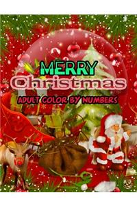Merry Christmas Adult Color By Numbers