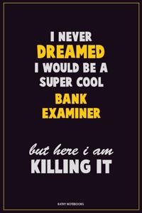 I Never Dreamed I would Be A Super Cool Bank Examiner But Here I Am Killing It