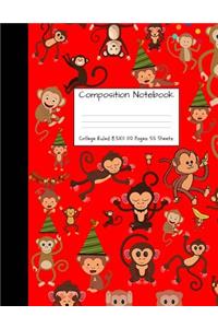 Composition Notebook College Ruled 8.5 inch x 11 inch