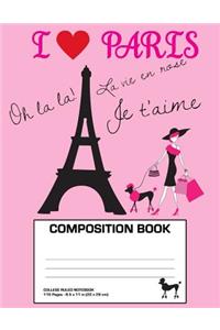Paris Composition Book