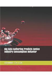 Big Data Gathering Predicts Sevice Industry Consumption Behavior