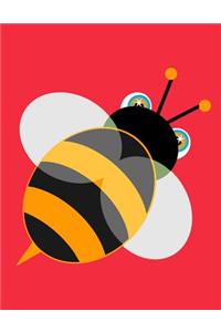 Bee Sketchbook: Bee Bordered Sketchbook for Kids. Funny Bee Drawing Book for Boys and Girls (Blank Bordered Sketchbooks)150 Pages Large 8.5x11 Bee Sketch Paper Book