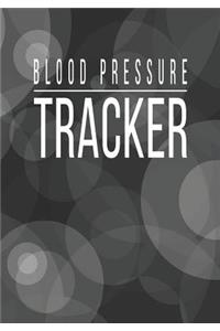 Blood Pressure Tracker: Black Bokeh Daily Health Log for Recording, Checking, Tracking and Monitoring BP and Heart Rate