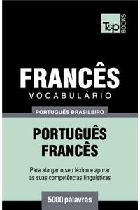 Vocabulário Português Brasileiro-Francês - 5000 palavras