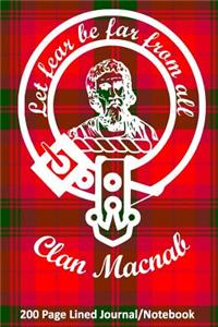 Clan Macnab 200 Page Lined Journal/Notebook