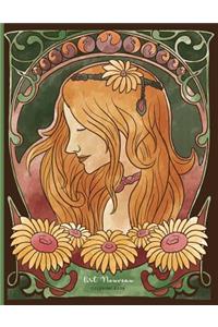 Art Nouveau Coloring Book