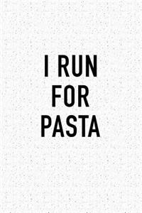 I Run for Pasta