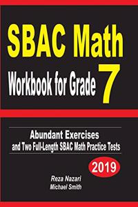 SBAC Math Workbook for Grade 7