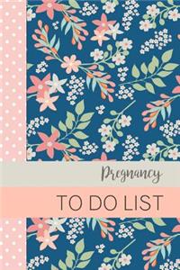 Pregnancy to Do List