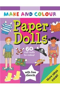 Make & Colour Paper Dolls