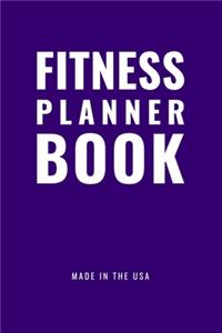 Fitness Planner Book - Monday Start (Purple)