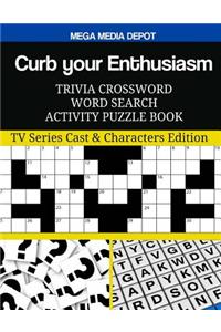 Curb your Enthusiasm Trivia Crossword Word Search Activity Puzzle Book