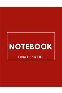 Notebook 1 Subject