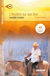 L'ancetre sur son ane