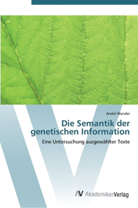 Semantik der genetischen Information