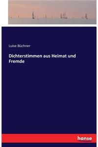 Dichterstimmen aus Heimat und Fremde