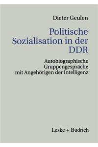 Politische Sozialisation in Der DDR