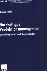 Nachhaltiges Produktionsmanagement