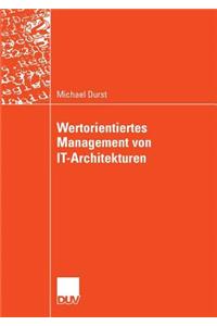 Wertorientiertes Management Von It-Architekturen