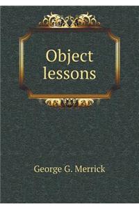 Object Lessons