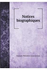 Notices Biographiques