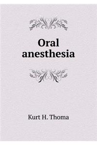 Oral Anesthesia