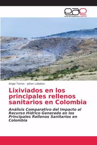 Lixiviados en los principales rellenos sanitarios en Colombia