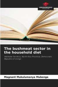 bushmeat sector in the household diet