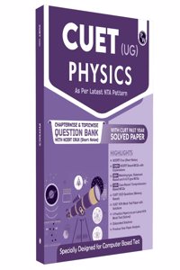 PW CUET (UG) Physics Chapterwise & Topicwise Question Bank (2023- 2024) with Complete NCERT Crux, CUET PYQs (2022-2023) Past Year Questions and Mock Test