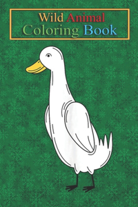 Wild Animal Coloring Book