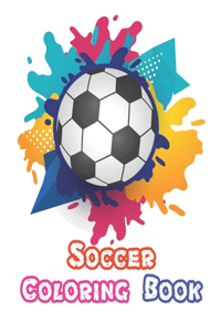 Soccer Coloring Book