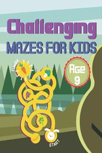 Challenging Mazes for Kids Age 9