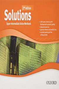Solutions: Upper-Intermediate: Online Workbook - Card with Access Code
