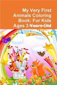 My Very First Animals Coloring Book