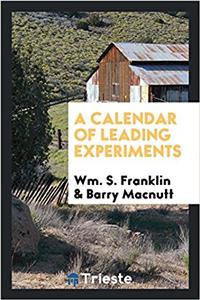 Calendar of Leading Experiments