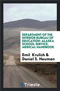 Department of the Interior Bureau of Education