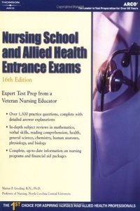 Mster the Nurs Sch&Allied Hlth Entr Exam (Arco Academic Test Preparation Series)