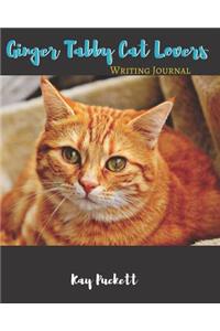 Ginger Tabby Cat Lovers Writing Journal