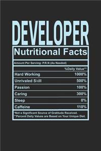 Developer Nutritional Facts